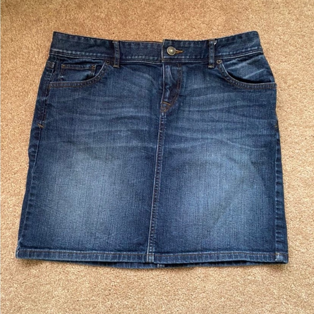 Like new loft Jean skirt